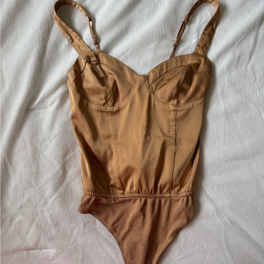 Abercrombie Satin Bodysuit